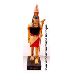 STATUETTE DIEU EGYPTIEN HORUS PLASTOY