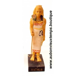 STATUETTE DEESSE EGYPTIENNE HATHOR PLASTOY