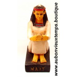 STATUETTE DEESSE EGYPTIENNE MAAT PLASTOY