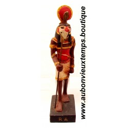 STATUETTE DIEU EGYPTIEN RA PLASTOY