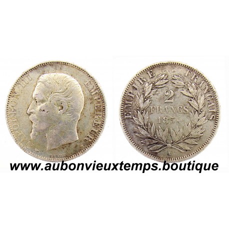 2 FRANCS ARGENT 1854 A NAPOLEON III