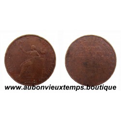 2 SOLS 1792 BRONZE - MONNERON à la LIBERTE