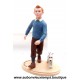 FIGURINE TINTIN et MILOU - LES AVENTURES de TINTIN 