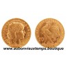 20 FRANCS OR 1908 COQ