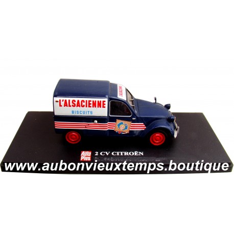 AUTO PLUS 1/43 CITROEN 2 CV AZU 1958 – BISCUITS L’ALSACIENNE 