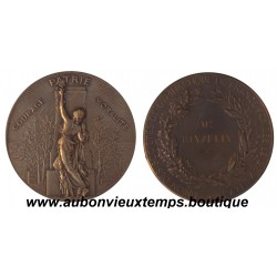 MEDAILLE BRONZE UNION DES SOCIETES DE GYMNASTIQUE DE FRANCE 1873