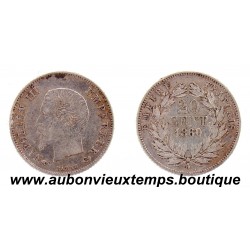 20 CENTIMES ARGENT 1860 A NAPOLEON III