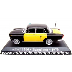 IXO 1/43 SEAT 1500 - TAXI BARCELONE 1970