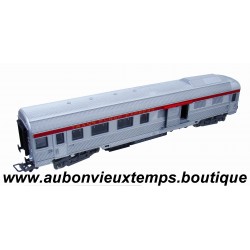  JOUEF HO 1/87 VOITURE GRANDES LIGNES INOX N° 8650B 