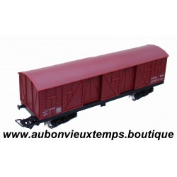 JOUEF HO 1/87 WAGON MARCHANDISES COUVERT A BOGIES T.P. N° 6530