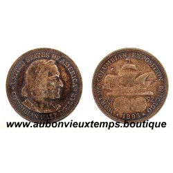 1/2 DOLLAR ARGENT 1893 COLUMBIAN