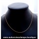 COLLIER OR 18K 750/1000