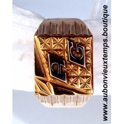 BAGUE - CHEVALIERE OR 18K 750/1000