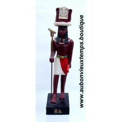 STATUETTE DIEU EGYPTIEN KA PLASTOY