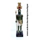 STATUETTE DIEU EGYPTIEN SEBEK PLASTOY