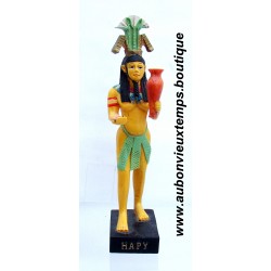 STATUETTE DIEU EGYPTIEN HAPY PLASTOY 