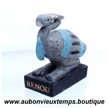 STATUETTE DIEU EGYPTIEN BENOU PLASTOY 