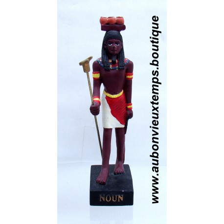 STATUETTE DIEU EGYPTIEN NOUN PLASTOY 