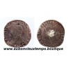 TESTON ARGENT 898 ‰ CHARLES IX - 4e type - 1567 BAYONNE 