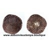 TESTON à la TETE NUE ARGENT 898 ‰ CHARLES IX - MONNAYAGE AU NOM DE HENRI II - 1er type - 1560 LYON 