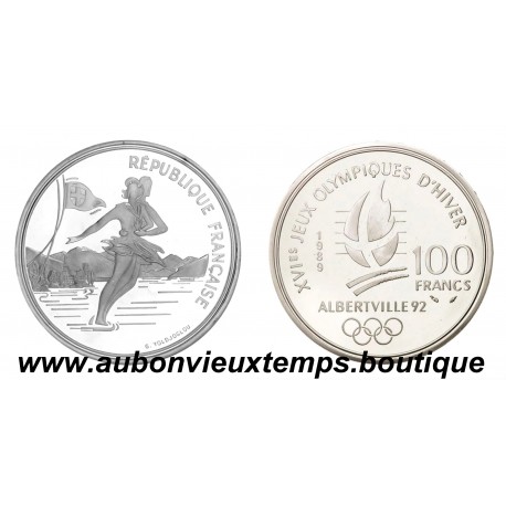 100 FRANCS ( 30ème Anniversaire ) 1992 ALBERTVILLE