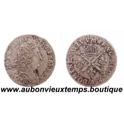 10 SOLS aux INSIGNES ( Argent 833 ‰ ) LOUIS XIV 1705 A ( 1/7 ECU ) 