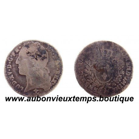 1/10 ECU au BANDEAU ( Argent 917 ‰ ) LOUIS XV 17-- 