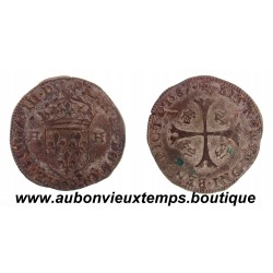 DOUZAIN 1er Type ( Billon 240 ‰ ) HENRICVS III 1587 C 