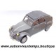 NOREV 1/43 CITROEN 2 CV AZL MALLE BOMBEE CABRIOLET OPEN 1958