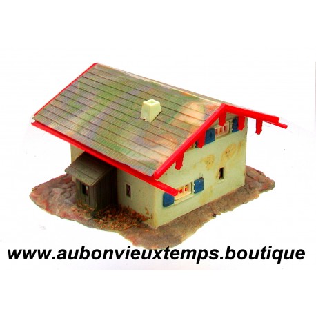 MAQUETTE FALLER 1/160 N REF : 1698 MAISON CHALET ALPIN R+1 Montée