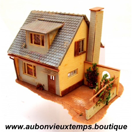 MAQUETTE FALLER 1/87 HO REF : B 205 / 1223 MAISON R+1 de CAMPAGNE Montée