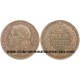 ESSAI MODULE 10 CENTIMES DE BARRE 1878 - BRONZE