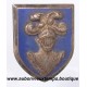 INSIGNE EMAIL - INSIGNE métallique de l'Ecole d'Application de l'Arme Blindée Cavalerie de SAUMUR