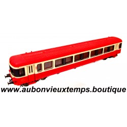 JOUEF 1/87 HO REF : 5489 AUTORAIL XRABX 8734 REMORQUE 2ème Cl 