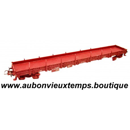 JOUEF 1/87 HO REF : 6750 M WAGON CONTENAIRE PLAT pour BOBINES