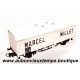 ROCO 1/87 HO REF : 46051 WAGON MARCHANDISES COUVERT - MARCEL MILLET