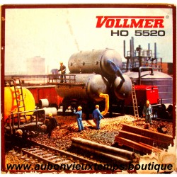 MAQUETTE VOLLMER 1/87 HO REF : HO 5520 RESERVOIR HORIZONTAL TRIPLE