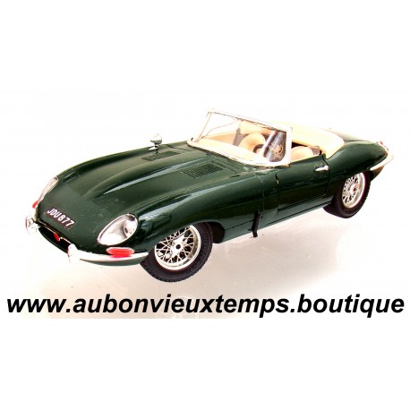 BBURAGO 1/18 JAGUAR E CABRIOLET 1961 N° 3016