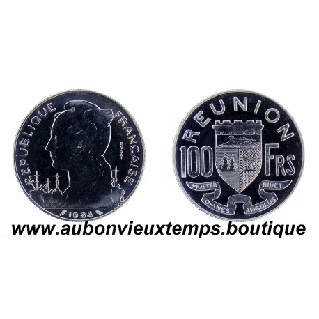 ESSAI 100 FRANCS NICKEL - REUNION 1964