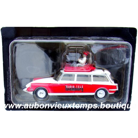 NOREV 1/43 CITROEN ID 19 BREAK RADIO TELE LUXEMBOURG