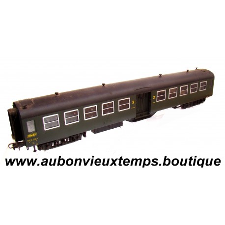 ROCCO 1/87 HO 4222A SNCF VOITURE VOYAGEURS 2ème Cl BRUHAT B10t 5