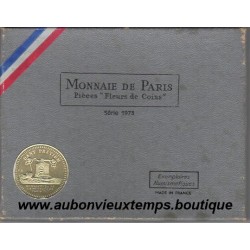 COFFRET SERIE FLEUR DE COIN MONNAIE DE PARIS 1973