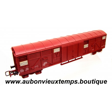 JOUEF 1/87 HO REF : 6531 WAGON MARCHANDISES COUVERT SNCF GAS