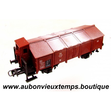 ROCO 1/87 HO Réf : 2324 WAGON TRANSPORT de CHAUX à TRAPPES MOBILES