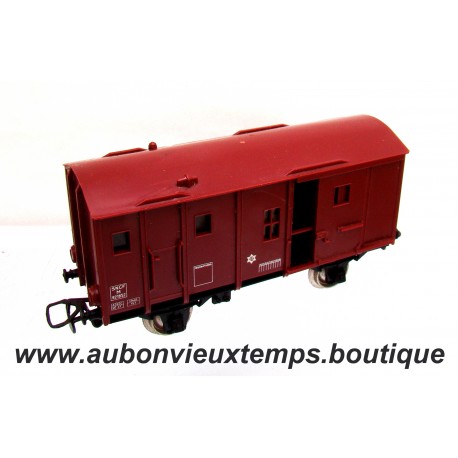 JOUEF 1/87 HO REF : 6480 WAGON MARCHANDISES COUVERT SNCF M 921852