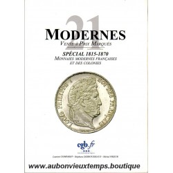  CGB MODERNES 21 - SPECIAL 1815 1870