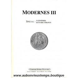  CGB MODERNES III - SPECIAL 5 CENTIMES - ECU de 5 FRANCS