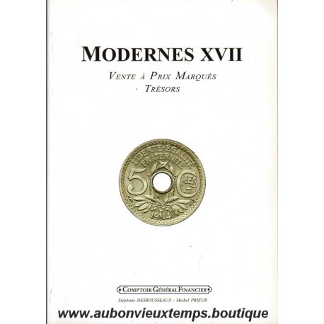 CGB MODERNES XVII - TRESORS
