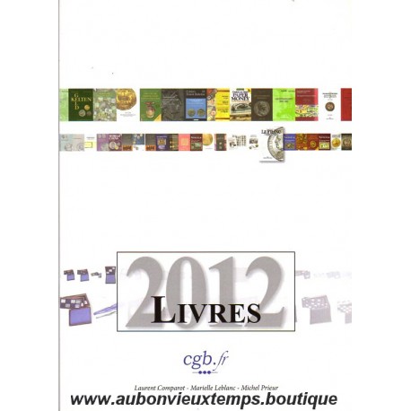 CGB LIVRES - FOURNITURES 2012