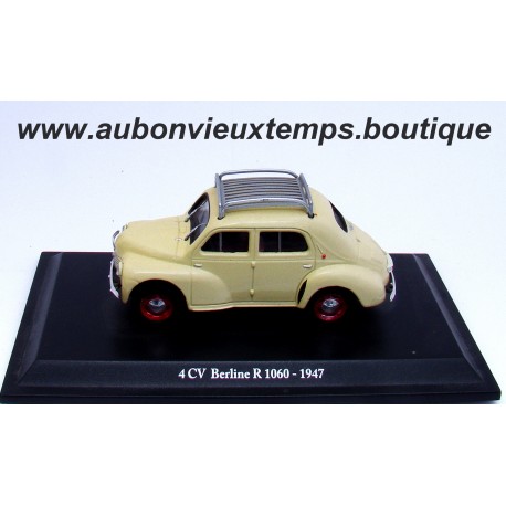 ELIGOR 1/43 RENAULT 4 CV - BERLINE R 1060 1947